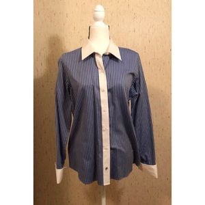 Pink Tartan Chevron pinstripe pattern shirt